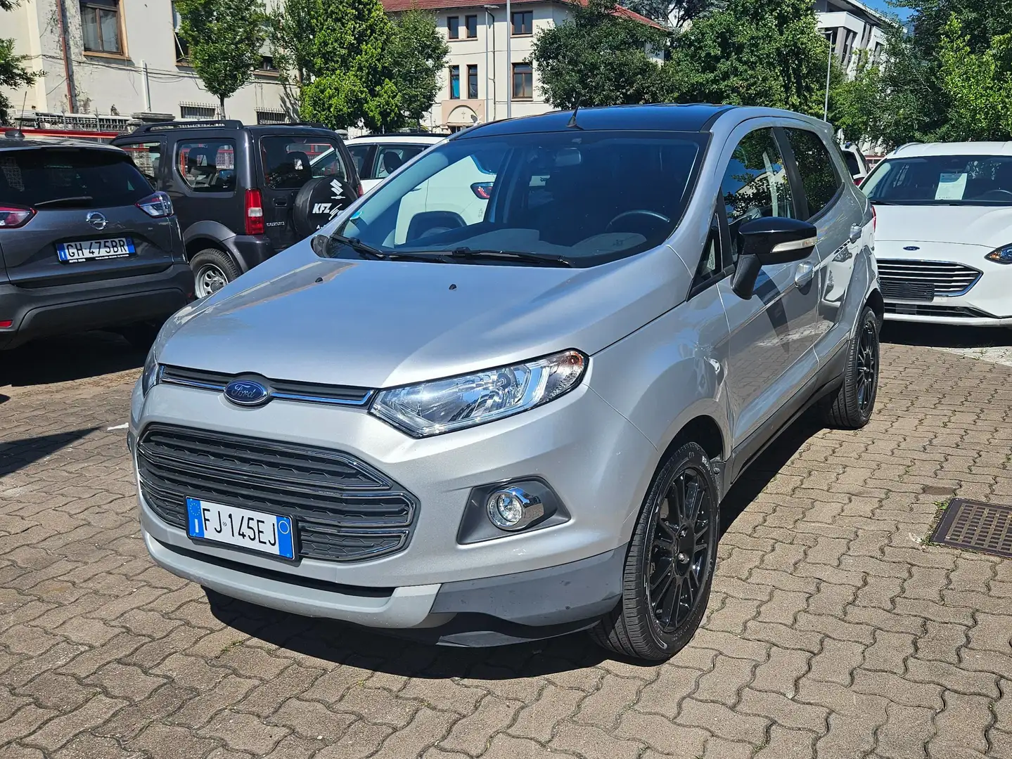 Ford EcoSport 1.5 tdci Titanium 95cv E6 NAVY- BI-COLOR Grigio - 2
