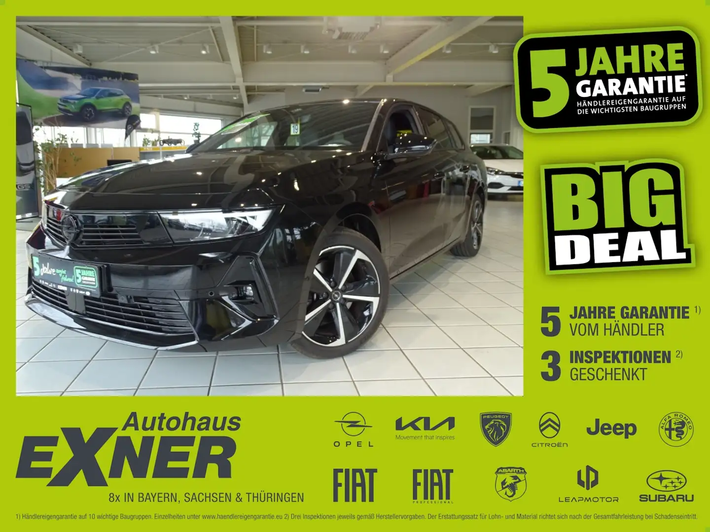 Opel Astra L Sportstourer 1.2 Turbo GS LINE LED, Noir - 1