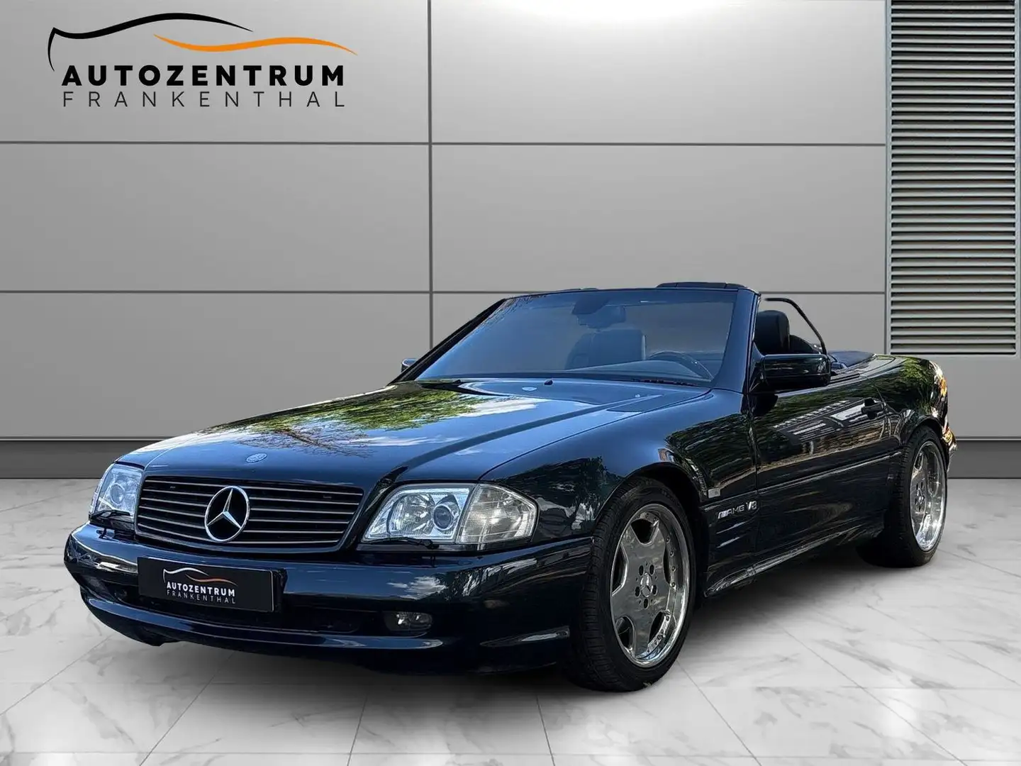 Mercedes-Benz SL 60 AMG Roadster 129.067 DEUTSCHES FAHRZEUG SAMMLERZUSTAND Schwarz - 1