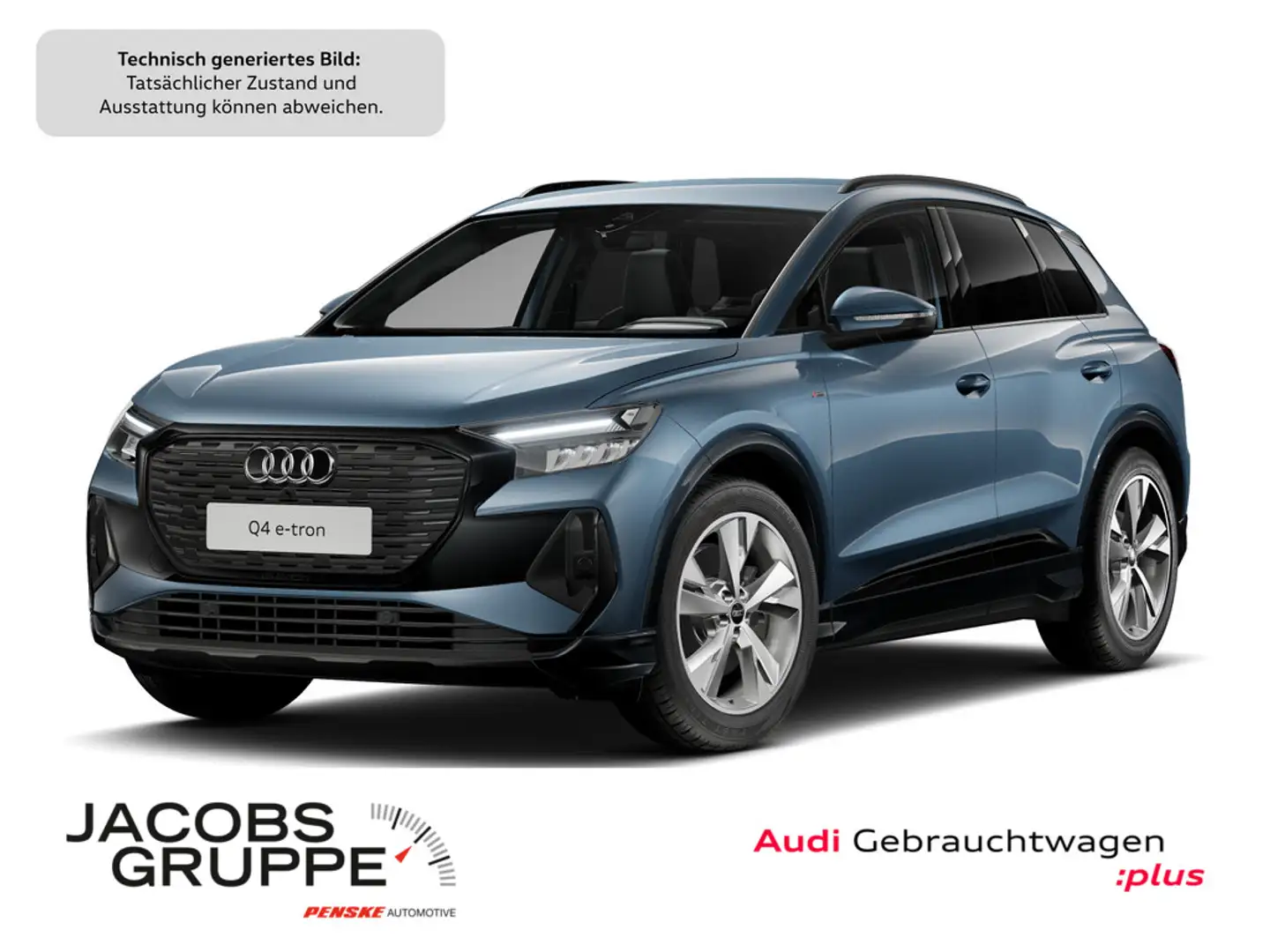 Audi Q4 e-tron Blau - 1