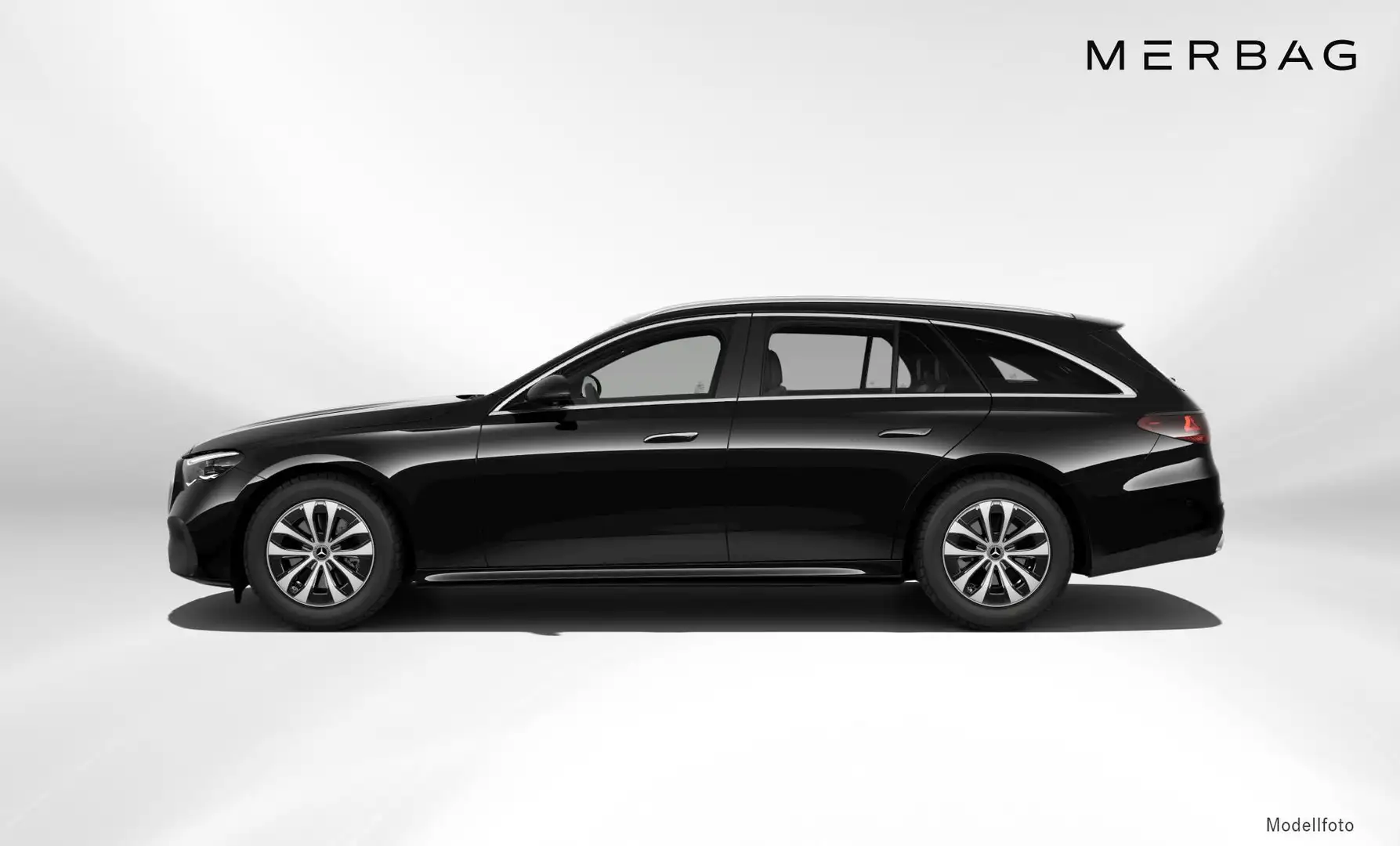 Mercedes-Benz E 200 d T-Modell Schwarz - 2