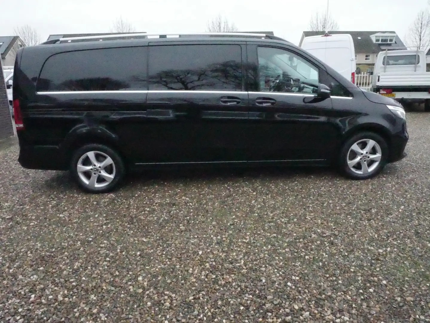 Mercedes-Benz V 250 250d 190PK, Extra Lang, Dubbel Cabine, Airco Zwart - 2