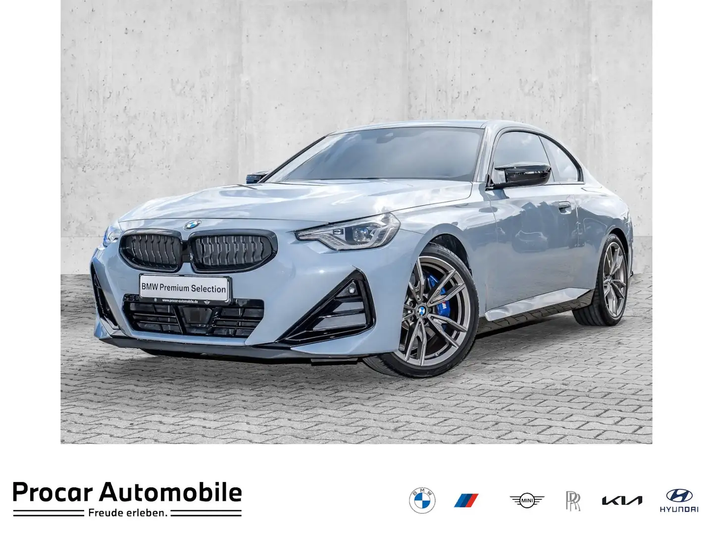 BMW 240 M240i Coupé M Sport LED H/K RFK DAB Сірий - 1