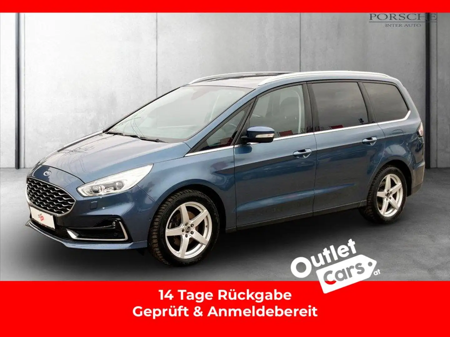 Ford Galaxy 2.0 EcoBlue Titanium ASSIST+LED+LEDER+RFK Blau - 1
