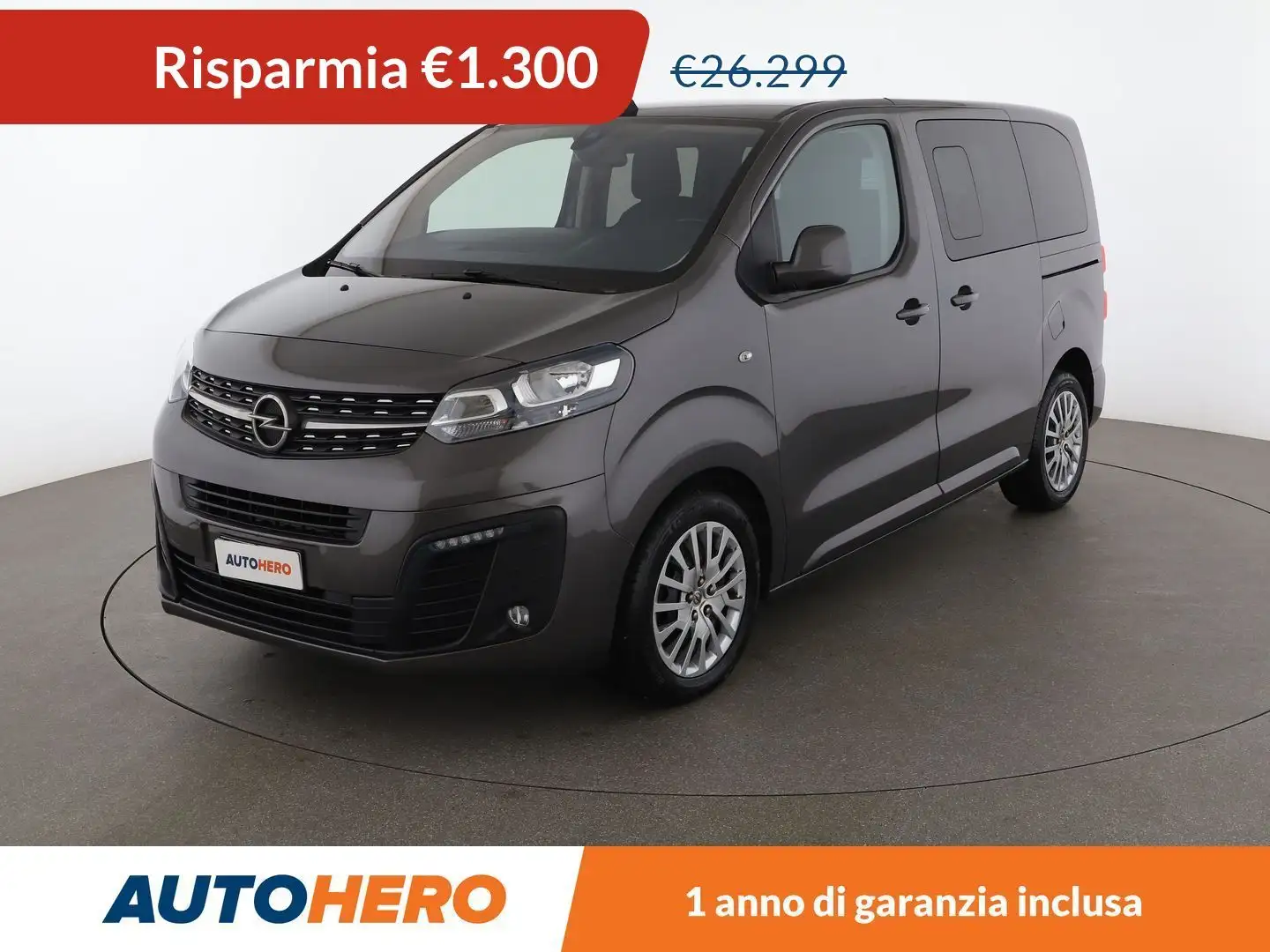 Opel Zafira Life 1.5 CDTI Advance S 120CV Grau - 1