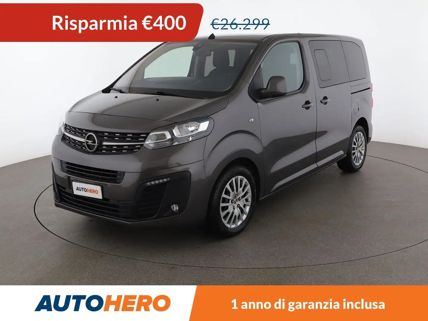 Opel Zafira Life 1.5 CDTI Advance S 120CV Gris - 1