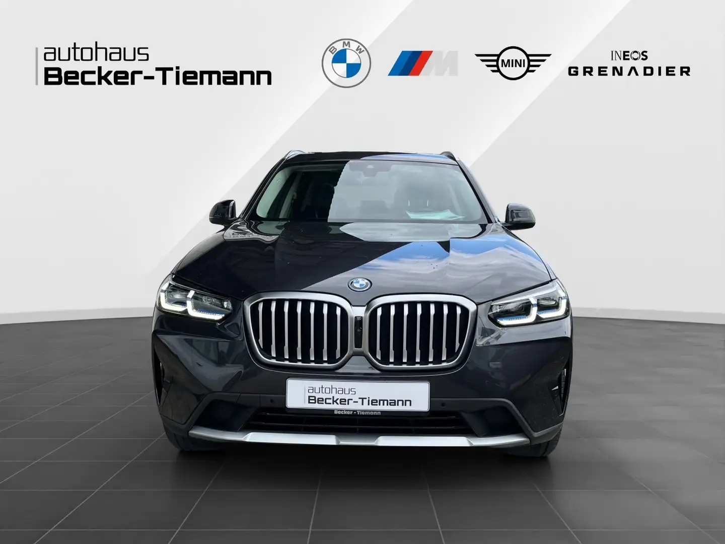 BMW X3 xDrive30e Leder schwarz/ Adaptives Fahrwerk/ Lenkr Grau - 2