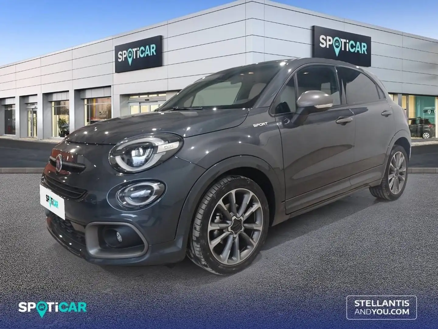 Fiat 500X 1.0 Firefly S&S Sport Gris - 1