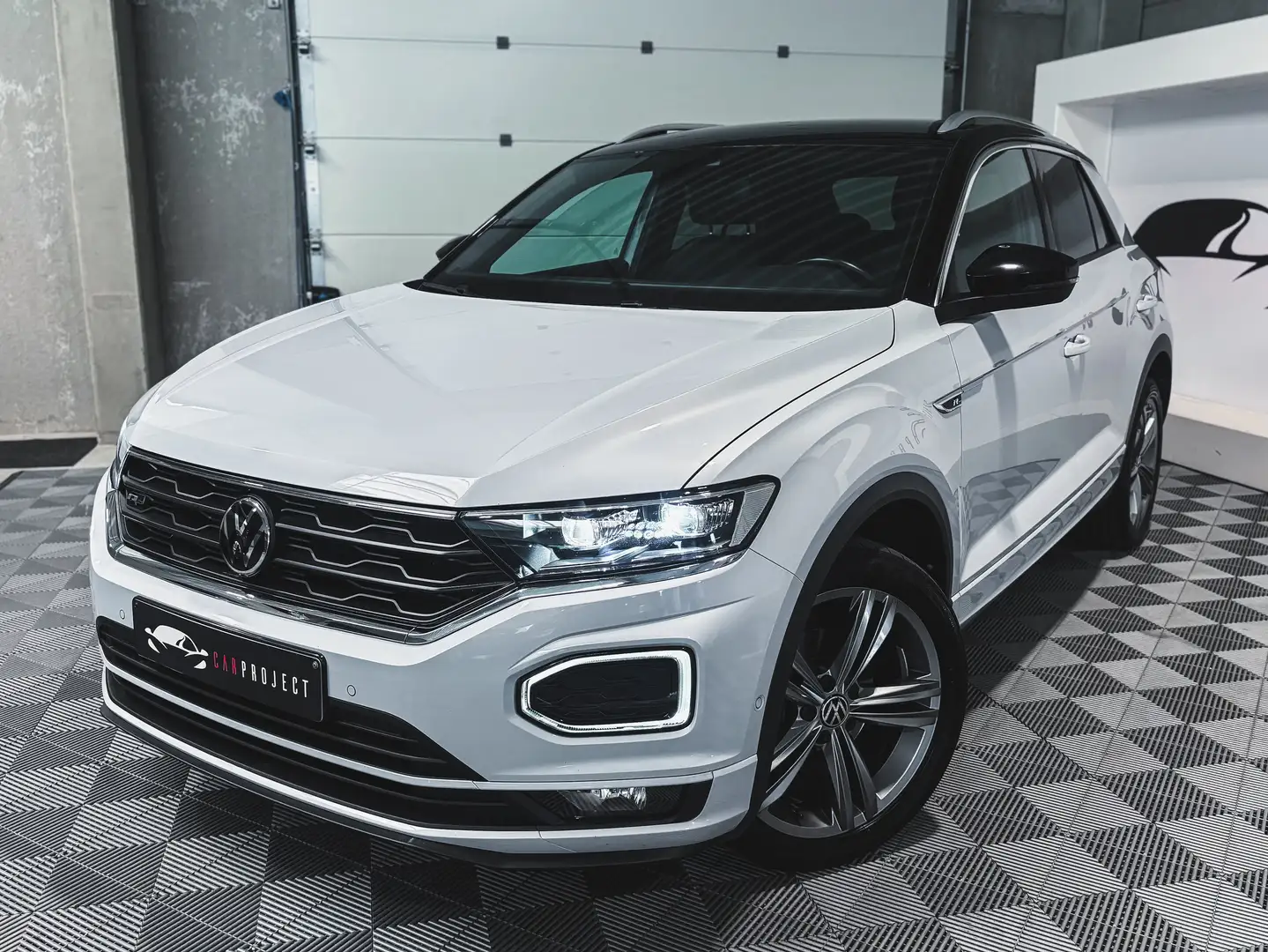Volkswagen T-Roc T-Roc 1.5TSI R-LINE DSG, Car-Play, Camera de recul Blanc - 1