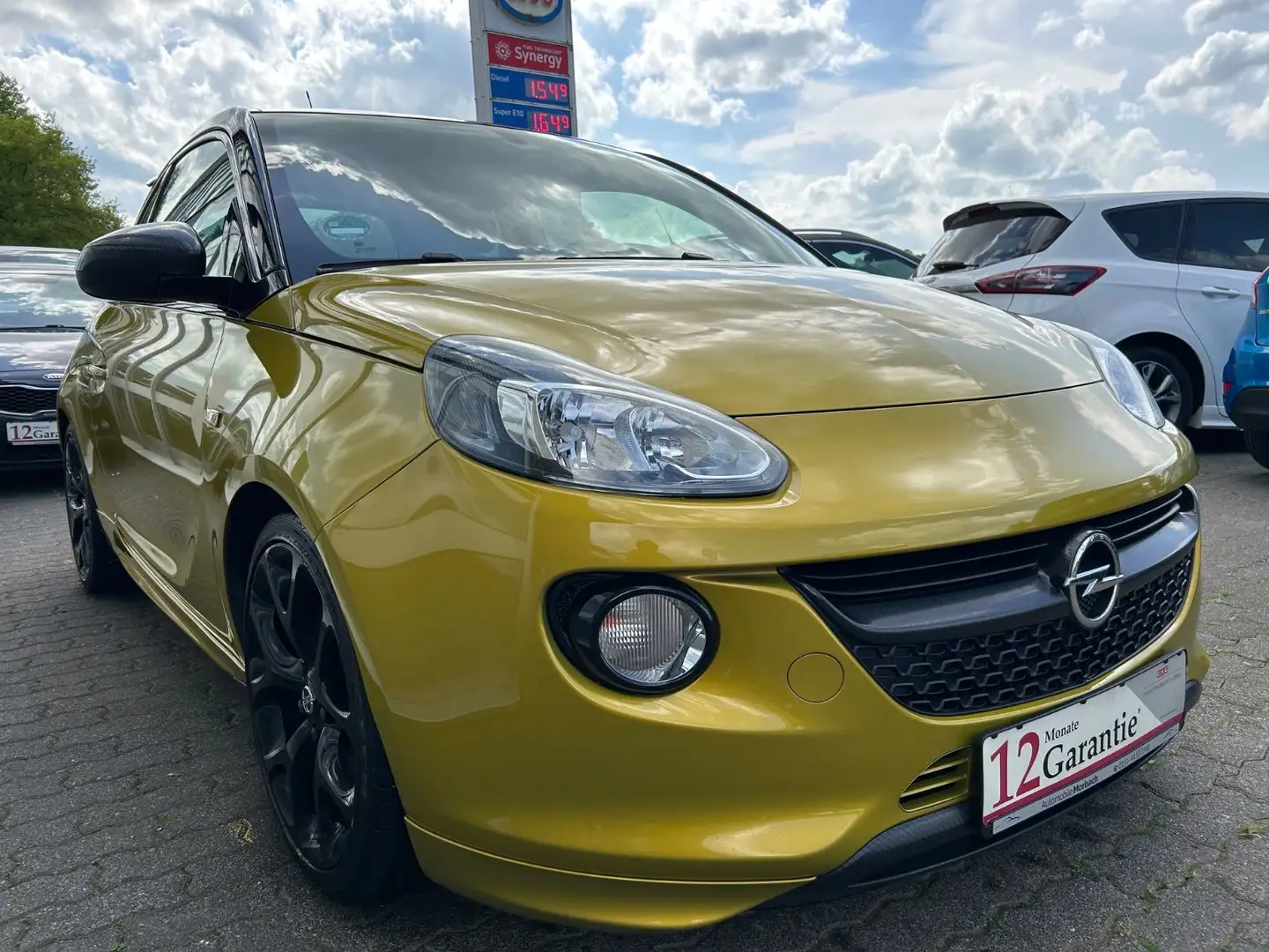 Opel Adam S 1.4 Turbo*LED*CARPLAY*2HAND*GARANTIE*TÜV* Gelb - 2