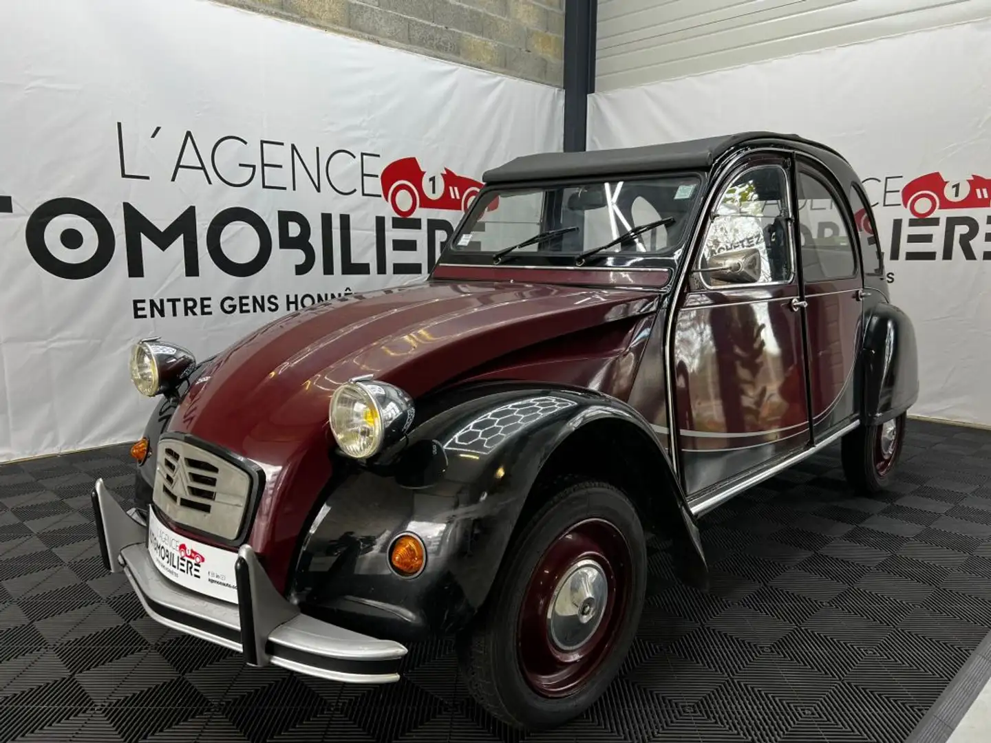 Citroen 2CV Charleston Rouge Delage 1990 Rouge - 1