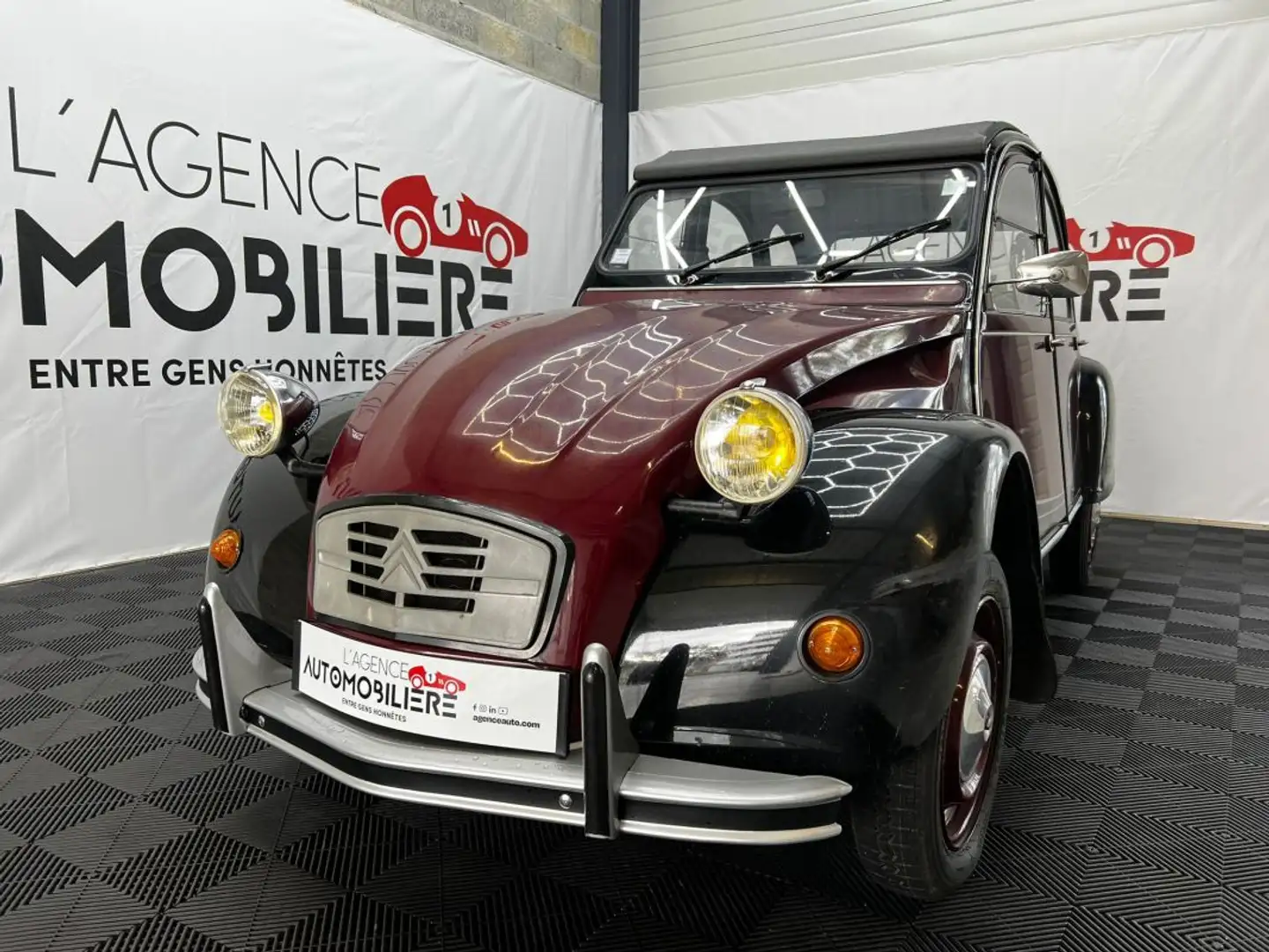 Citroen 2CV Charleston Rouge Delage 1990 Rouge - 2