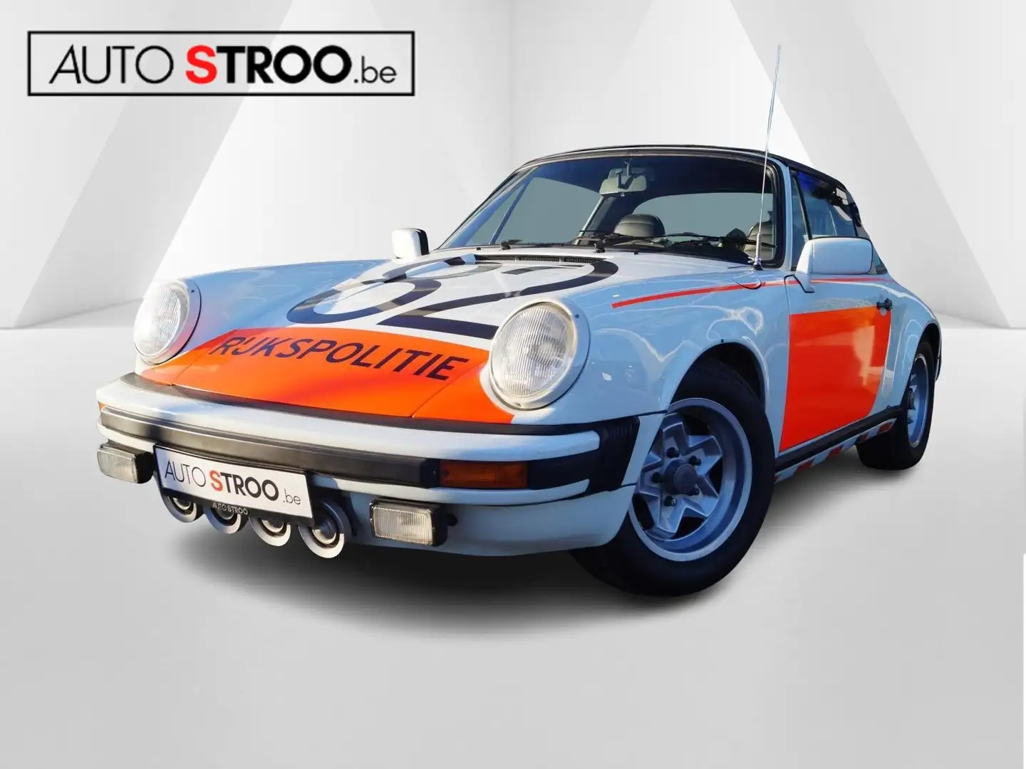 Porsche 911 3.0 SC Targa Rijkspolitie “Alex 82” Blanc - 1