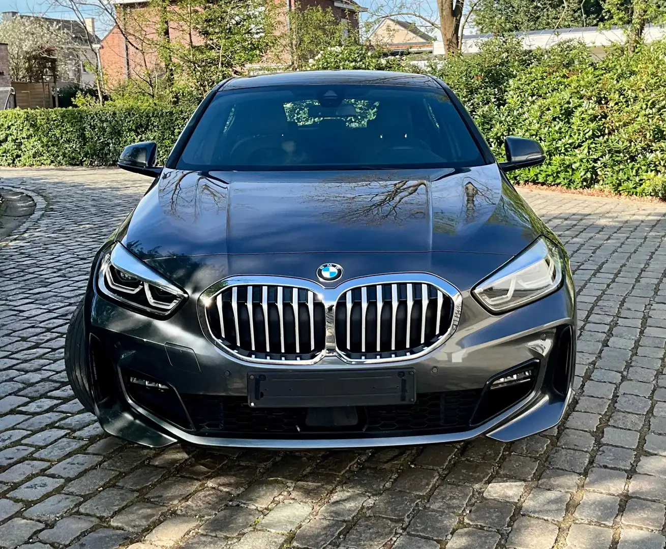 BMW 118 i Automaat Pack M  ### 51000 km ### Gris - 2