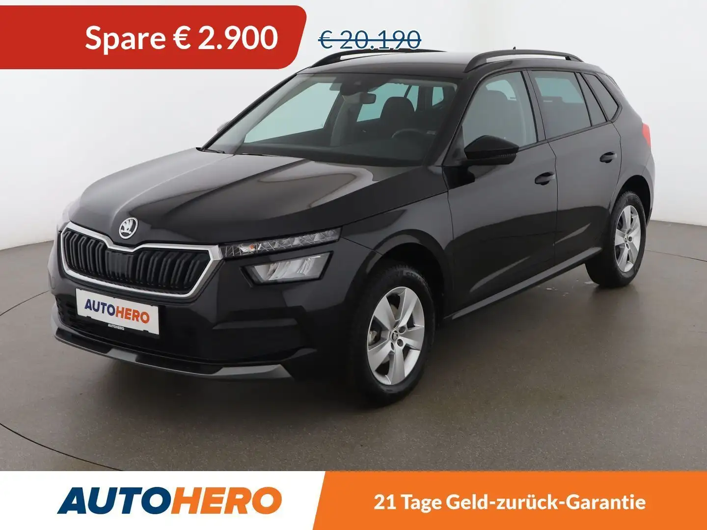 Skoda Kamiq 1.0 TSI Ambition *SPUR*TEMPO*AHK*BT*SHZ* Noir - 1