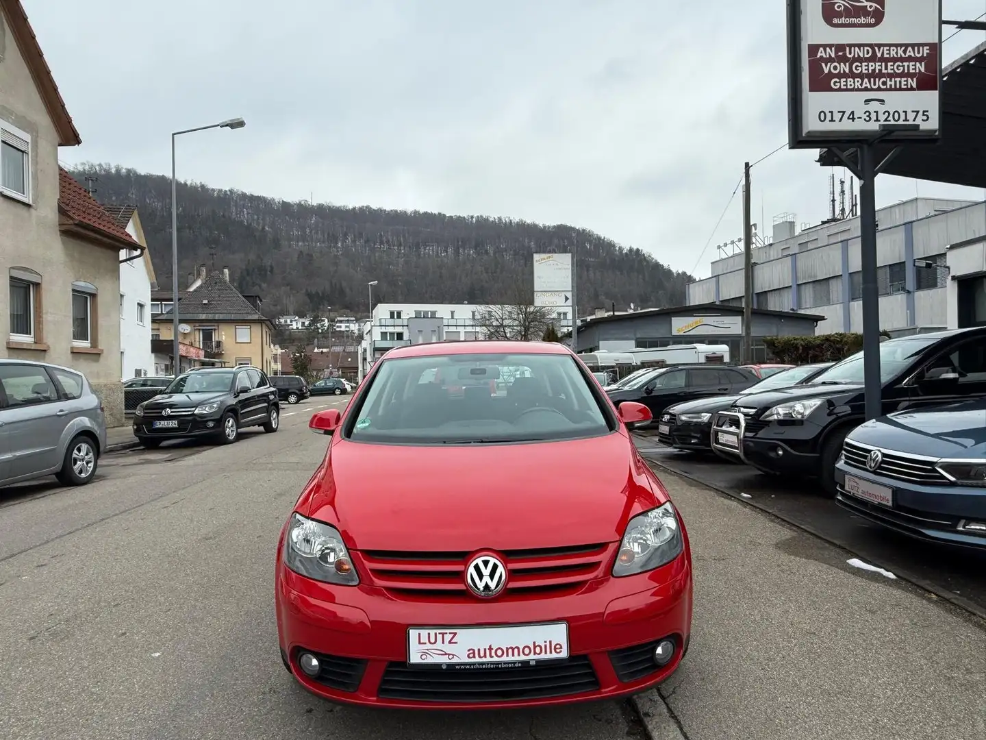 Volkswagen Golf Plus Comfortline, 1Hand-Unfallfrei ,Zahnriemenwechsel Rot - 2