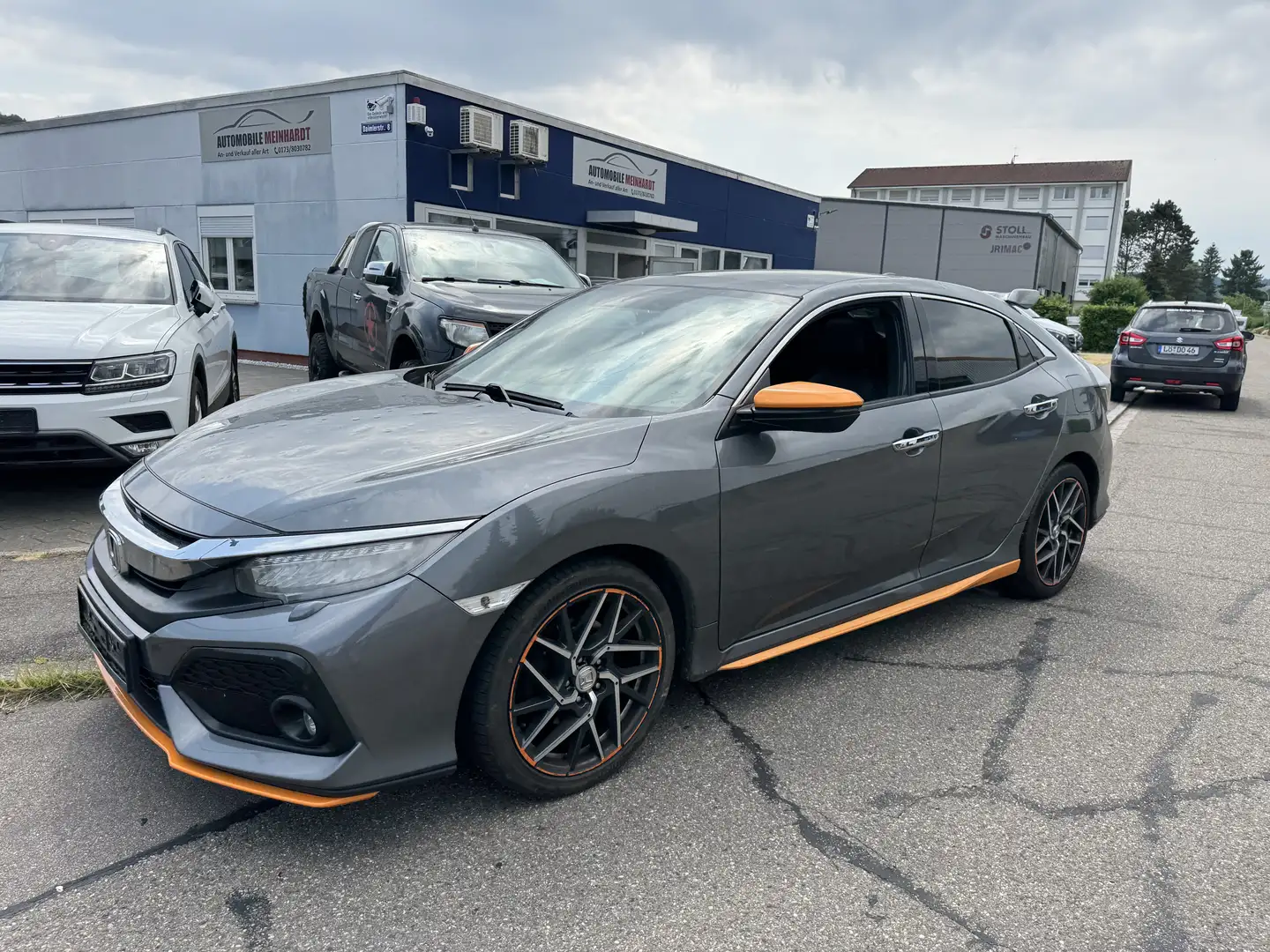 Honda Civic 1.5 i-VTEC Turbo Prestige Hagel ganze Auto Gris - 1