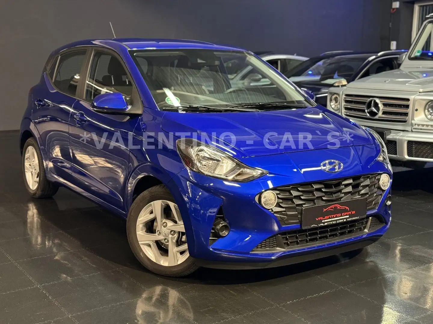 Hyundai i10 Trend/Automatik/Spurhalte/PDC/Alu/Shz/Lhz/ Blau - 1