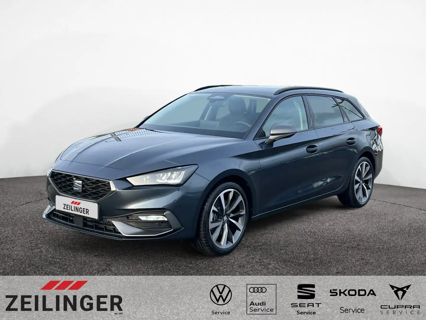 SEAT Leon ST FR TDI DSG|AHK|NAVI|ACC|18"|KAMERA|LED Grau - 1