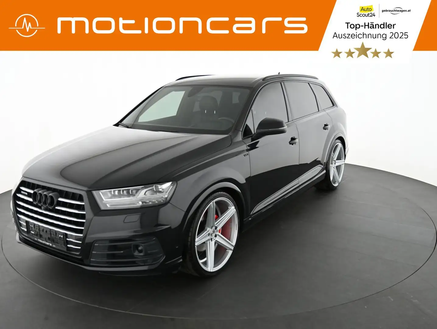 Audi Q7 3.0 TDI DPF quattro S-line Pickerl NEU Schwarz - 1