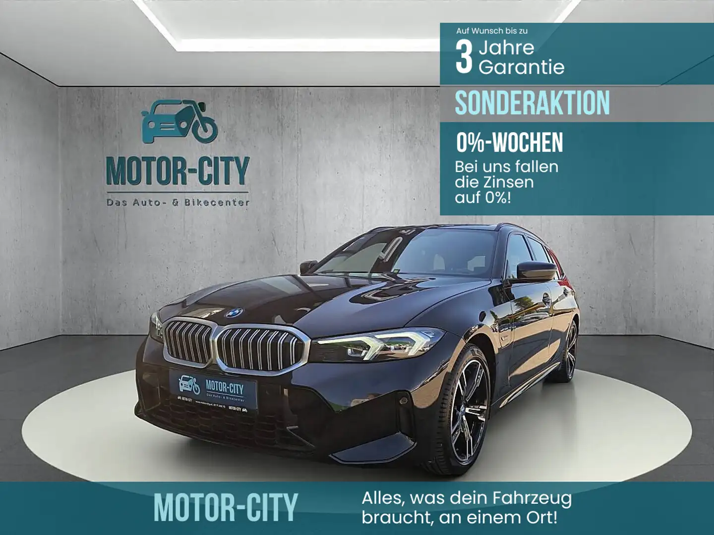 BMW 320 e PHEV Touring Aut. M-Paket **0% Gebrauchtwagen... Schwarz - 1