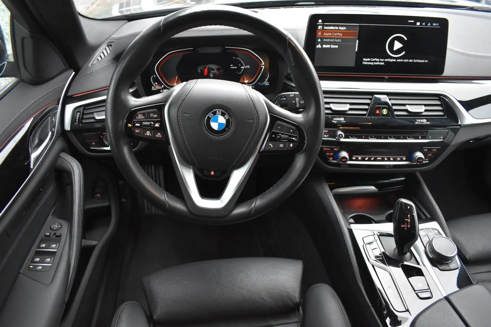 BMW 520 d Touring LUXURY LINE*ADAP.LED*HEAD-UP*LEDER Noir - 2