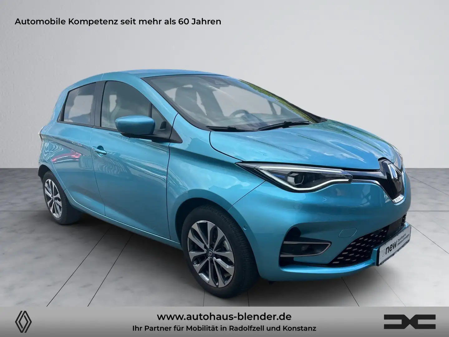 Renault ZOE INTENS R135 Z.E 50 CCS (Batteriekauf) Blauw - 2