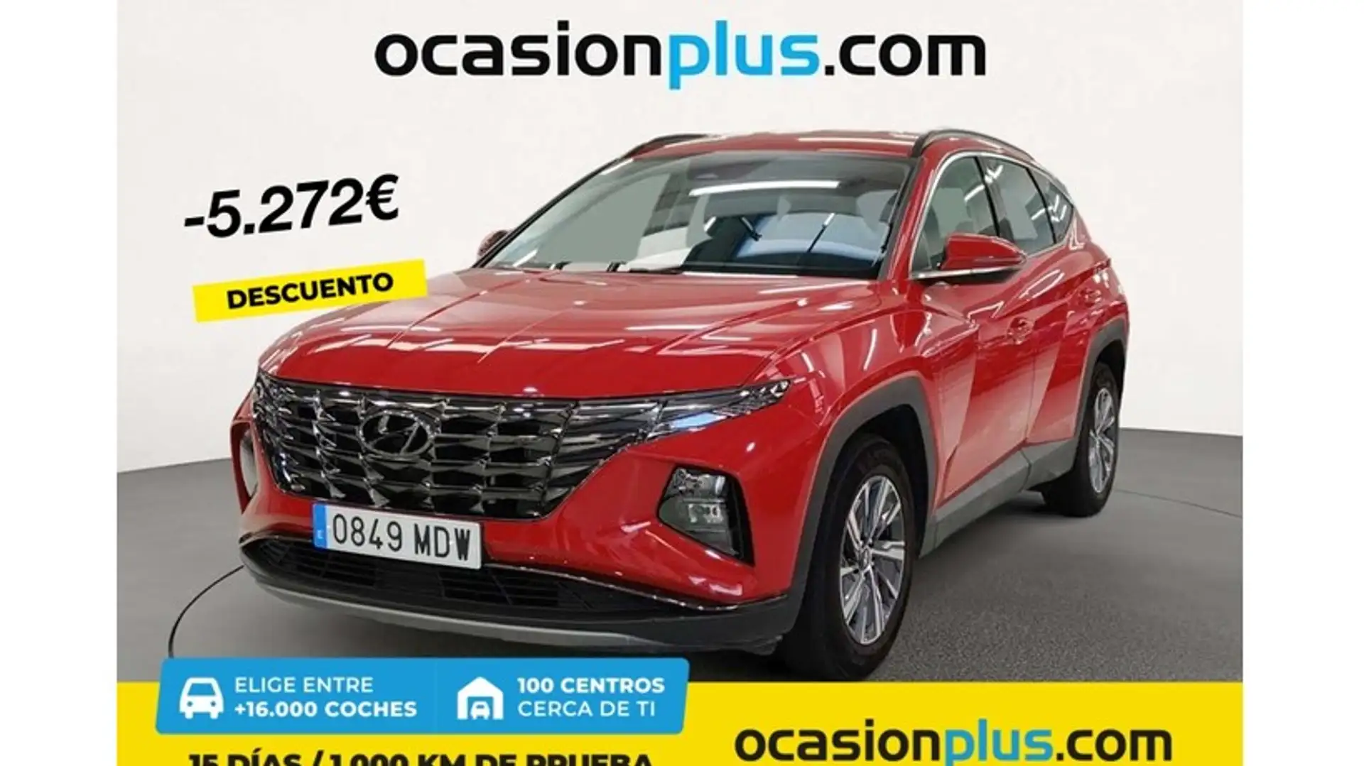 Hyundai TUCSON 1.6 CRDI 48V Maxx 4x2 DT Rojo - 1