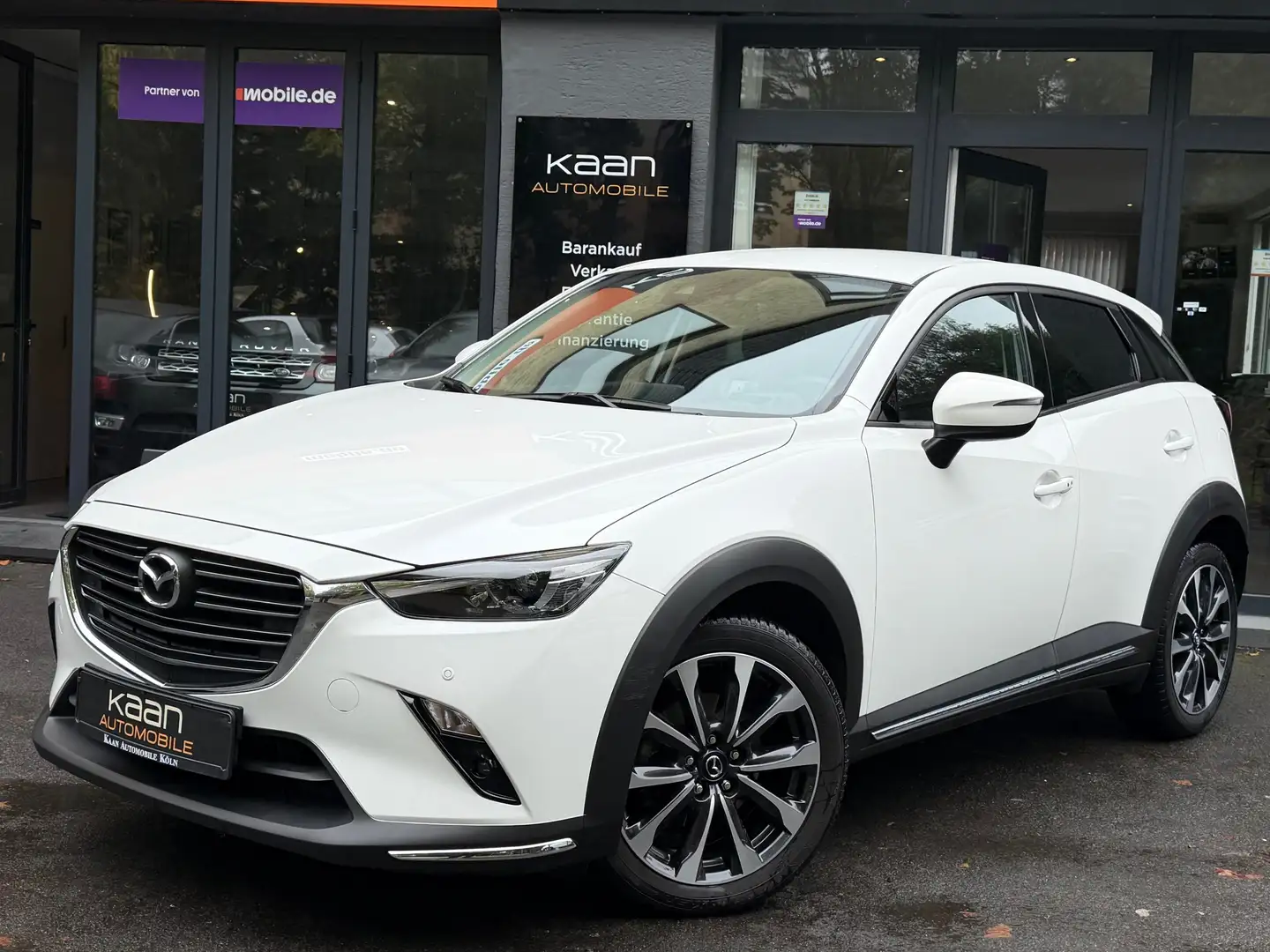 Mazda CX-3 Selection/S-HEFT/LED/NAVI/HEAD-UP/SPUR/KEY/SHZ/APP Weiß - 2