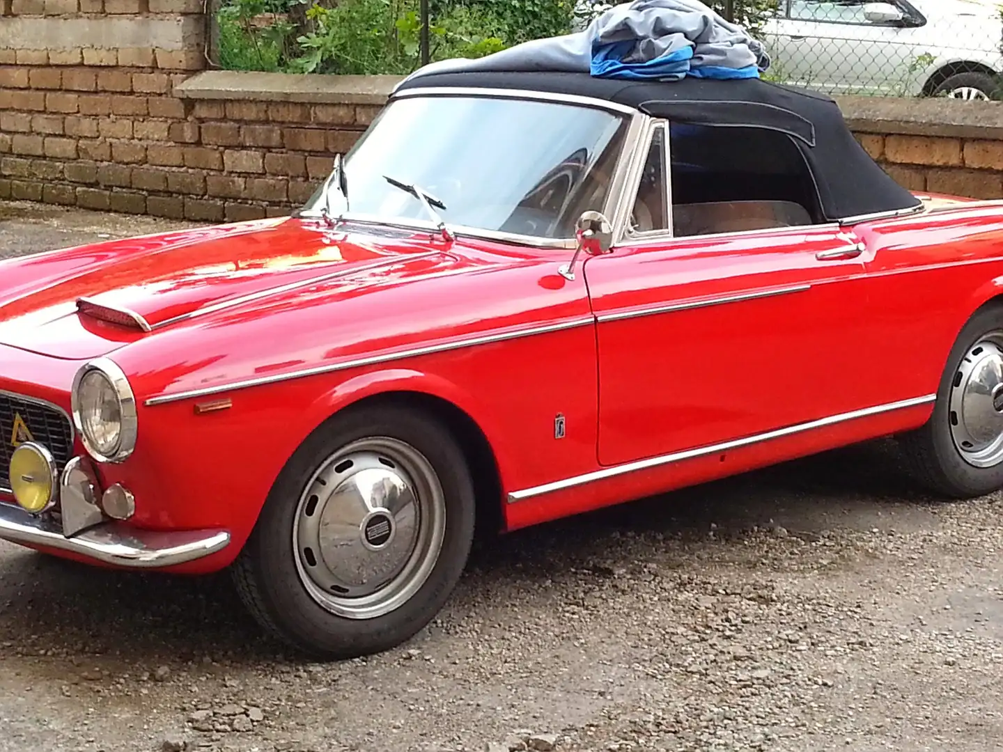 Fiat 124 Spider 1600s cabriolet osca Piros - 1