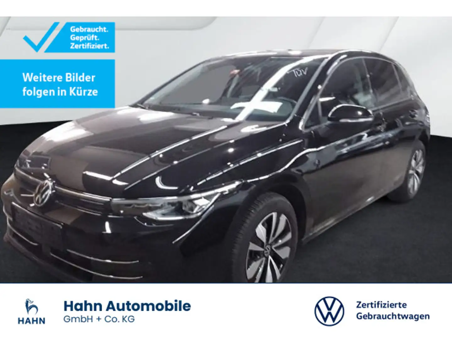 Volkswagen Golf VIII 1.5TSI Goal ACC AHK LED+ Navi PDC SHZ Schwarz - 1