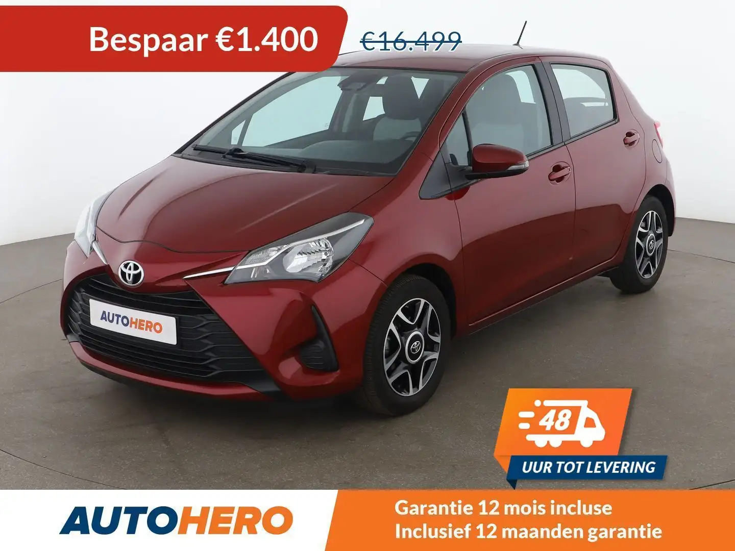 Toyota Yaris 1.5 Dual VVT-iE Y20 Team D Rood - 1