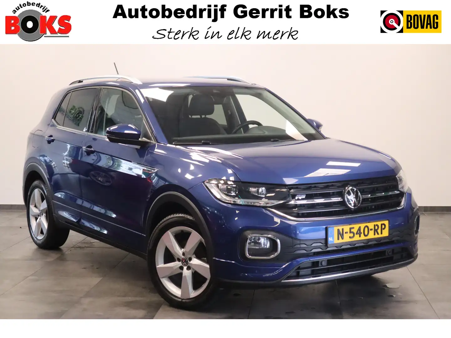Volkswagen T-Cross 1.0 TSI Style Business R Navigatie Full-led Adapti Blauw - 1