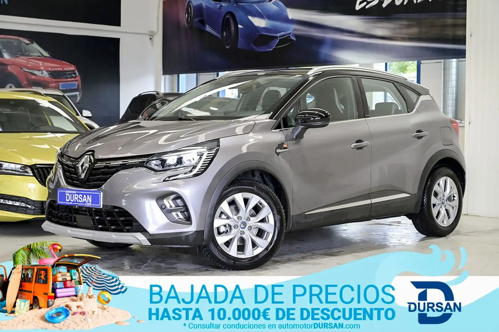 Renault Captur Zen ETECH Hibrido enchufable 160cv Gris - 1