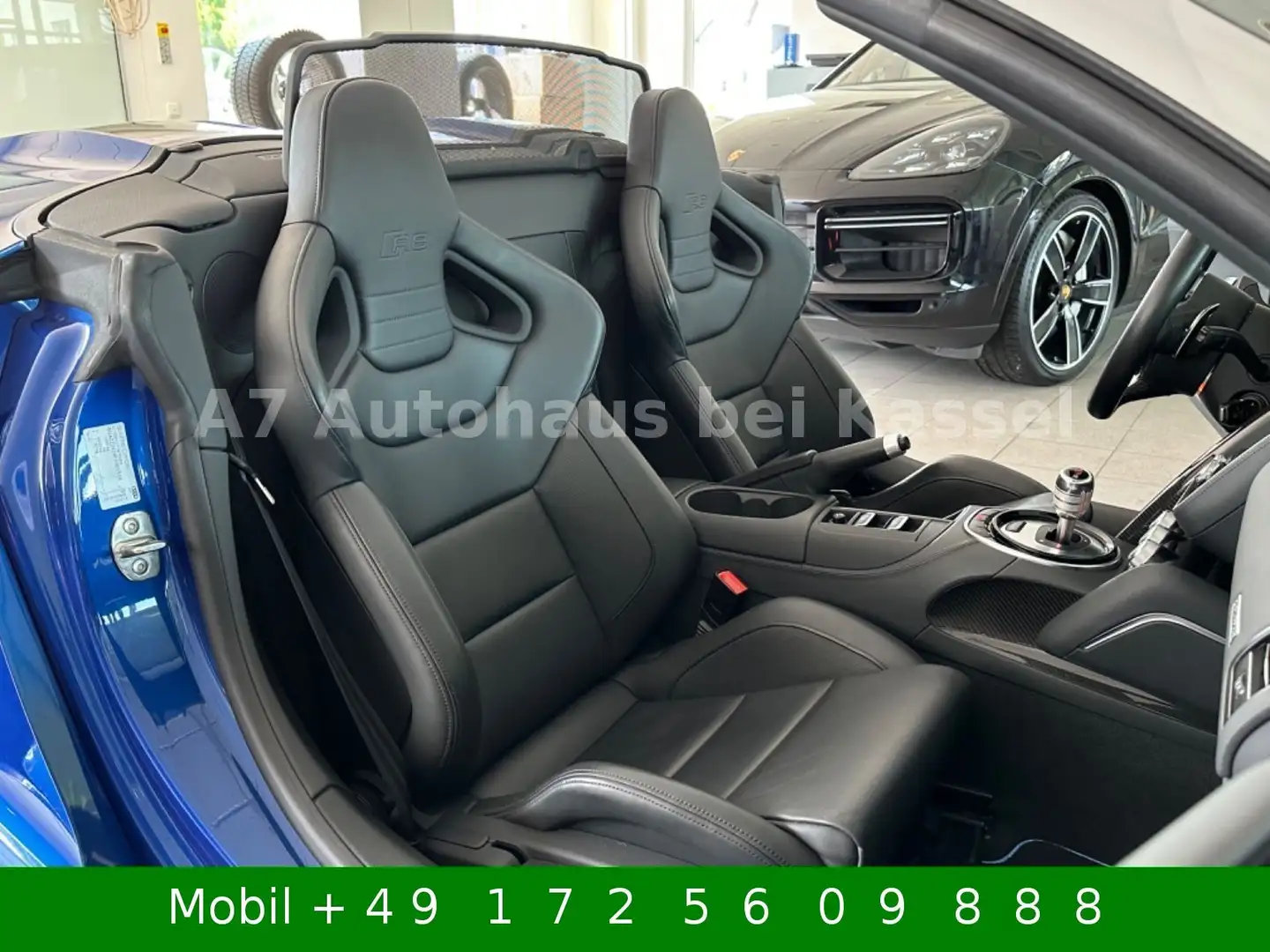 Audi R8 Spyder 4.2 FSI Schalensitze B&O Carbon S-tron Blau - 1