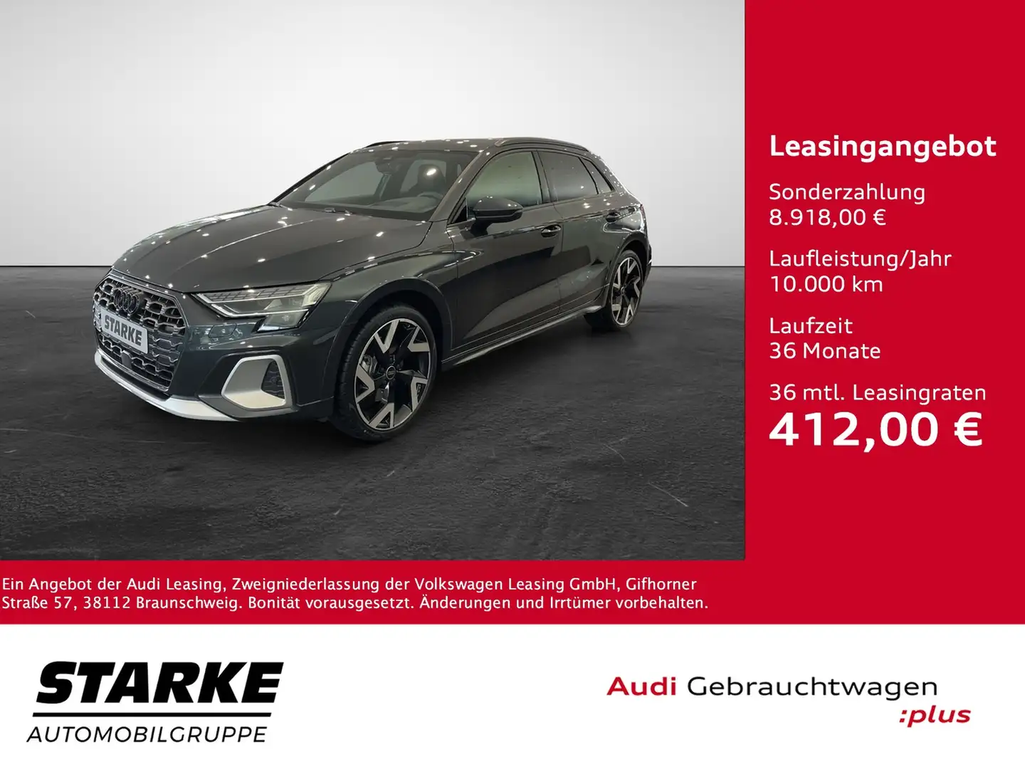 Audi A3 allstreet 35 TFSI S tronic Grau - 1