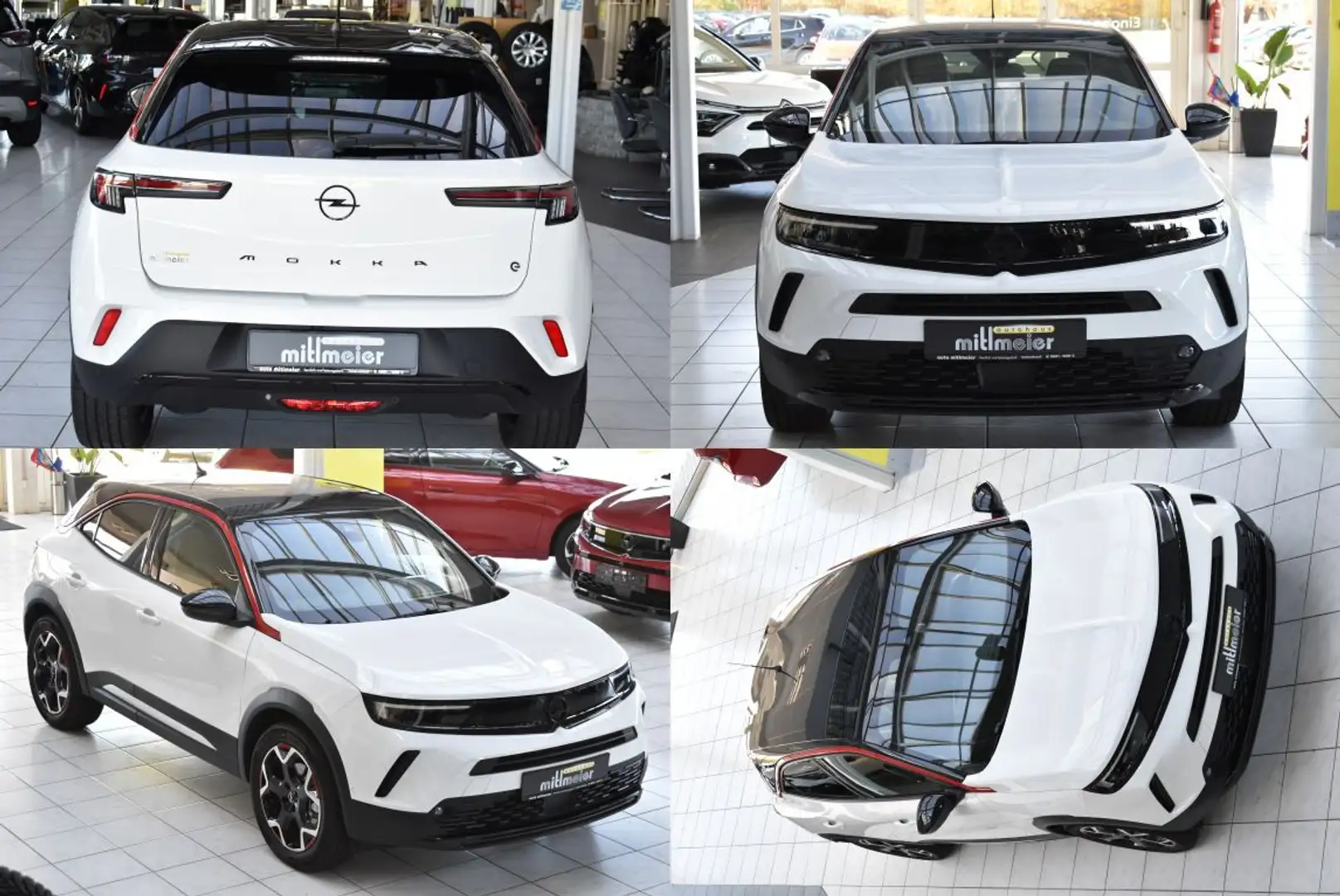 Opel Mokka-E GS. 11kW OBC 3-Ph Kamera DAB PDC 18 ALU Weiß - 2