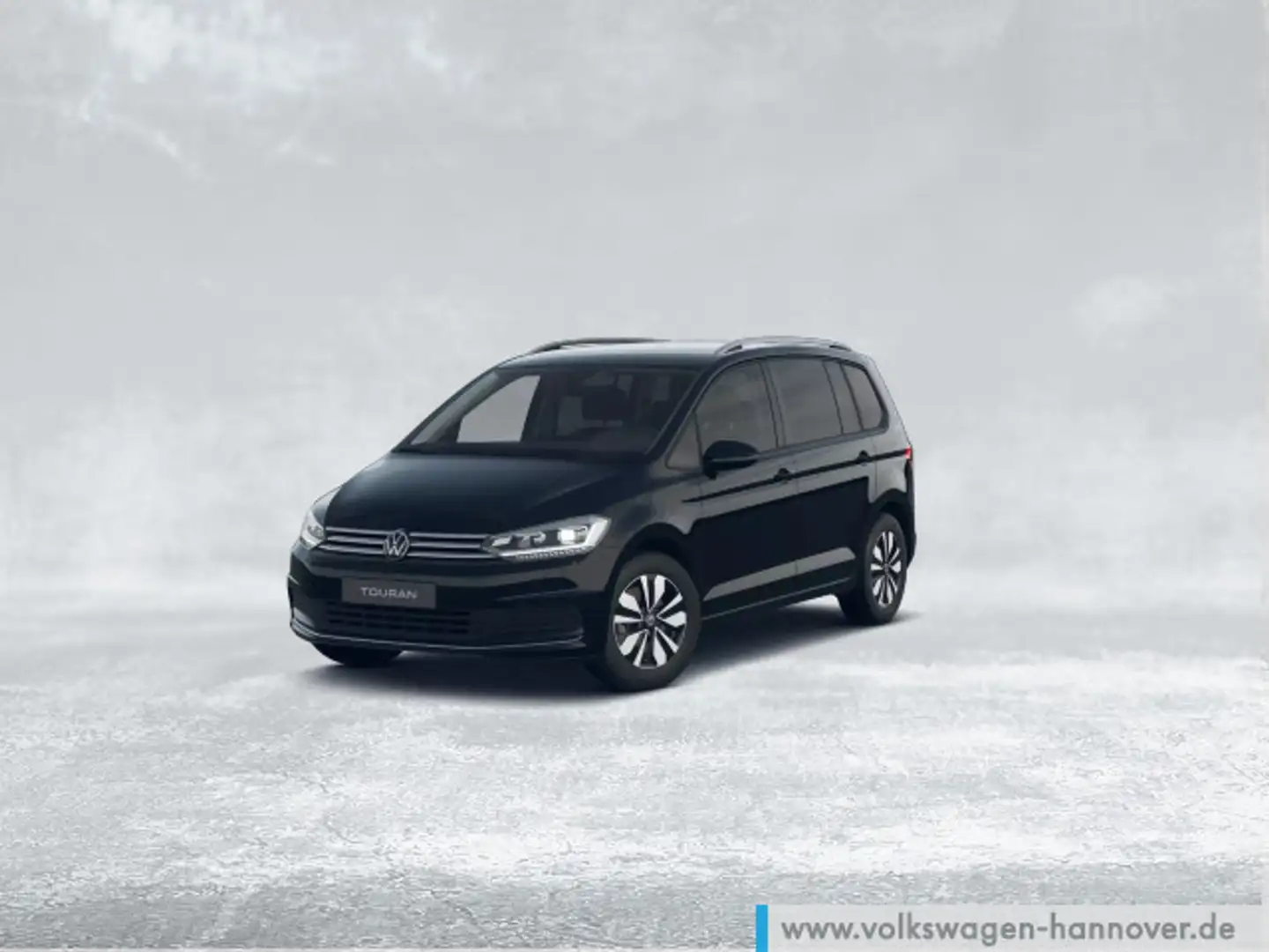 Volkswagen Touran 1.5 TSI DSG Goal 7-Sitzer AHK ACC DigCock Schwarz - 2