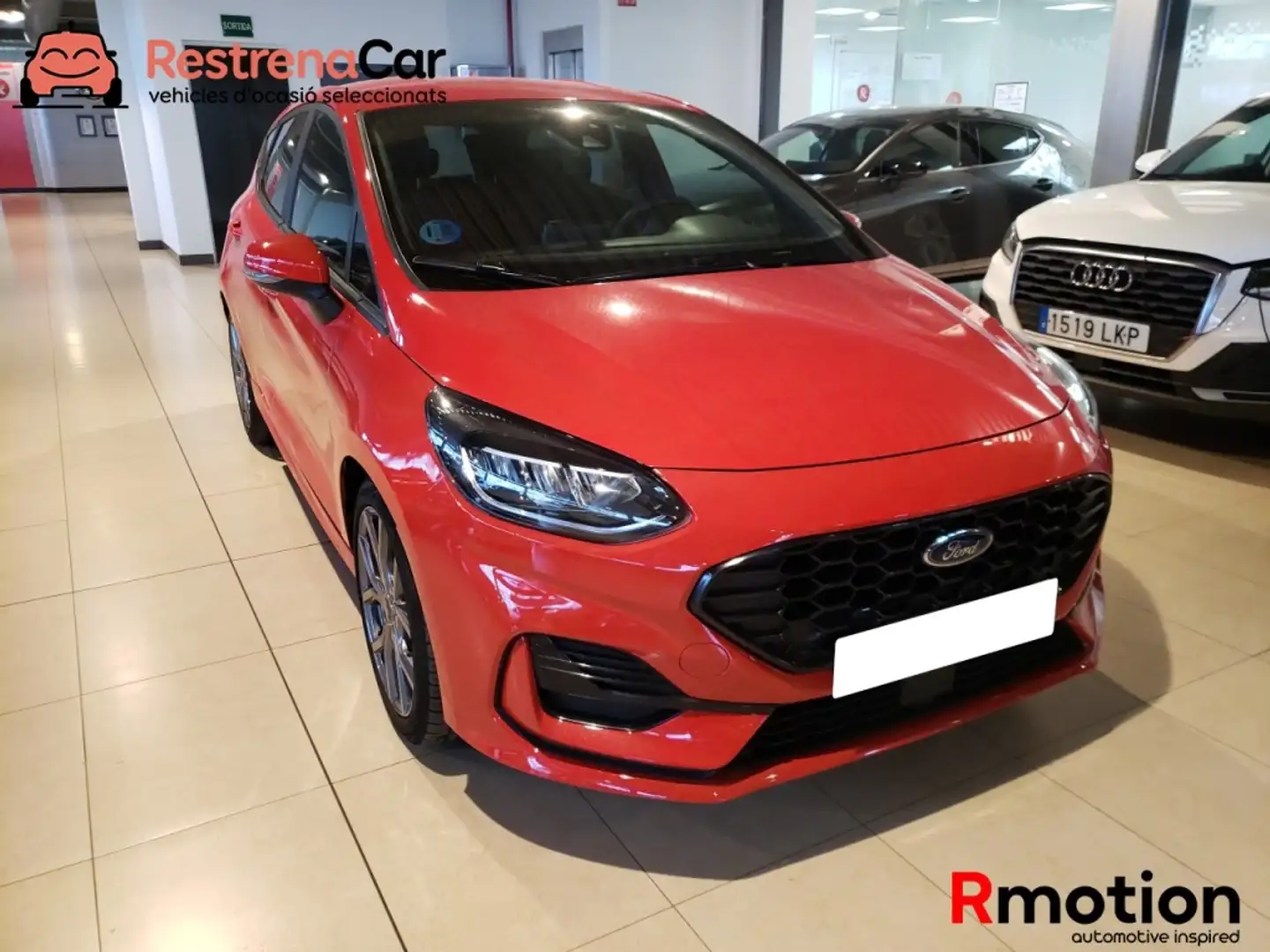 Ford Fiesta 1.0 ECOBOOST MHEV 92KW ST-LINE 125 5P Rojo - 2