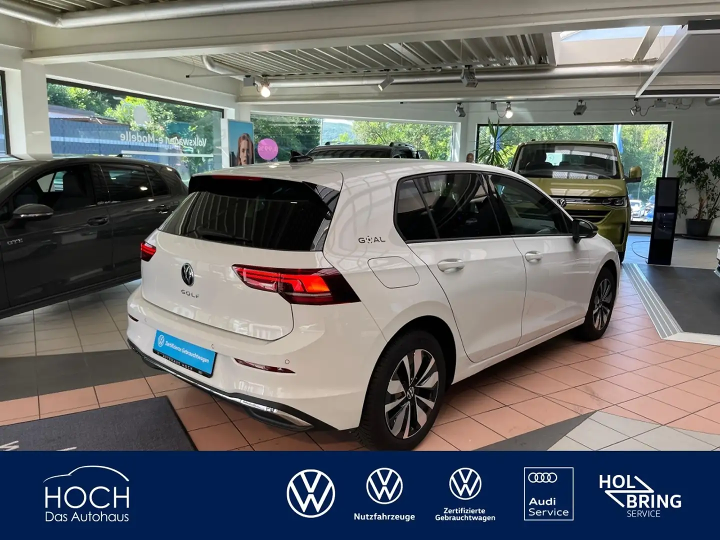 Volkswagen Golf VIII 2.0 TDI Goal+ACC+Navi Blind Spot Assist Weiß - 1