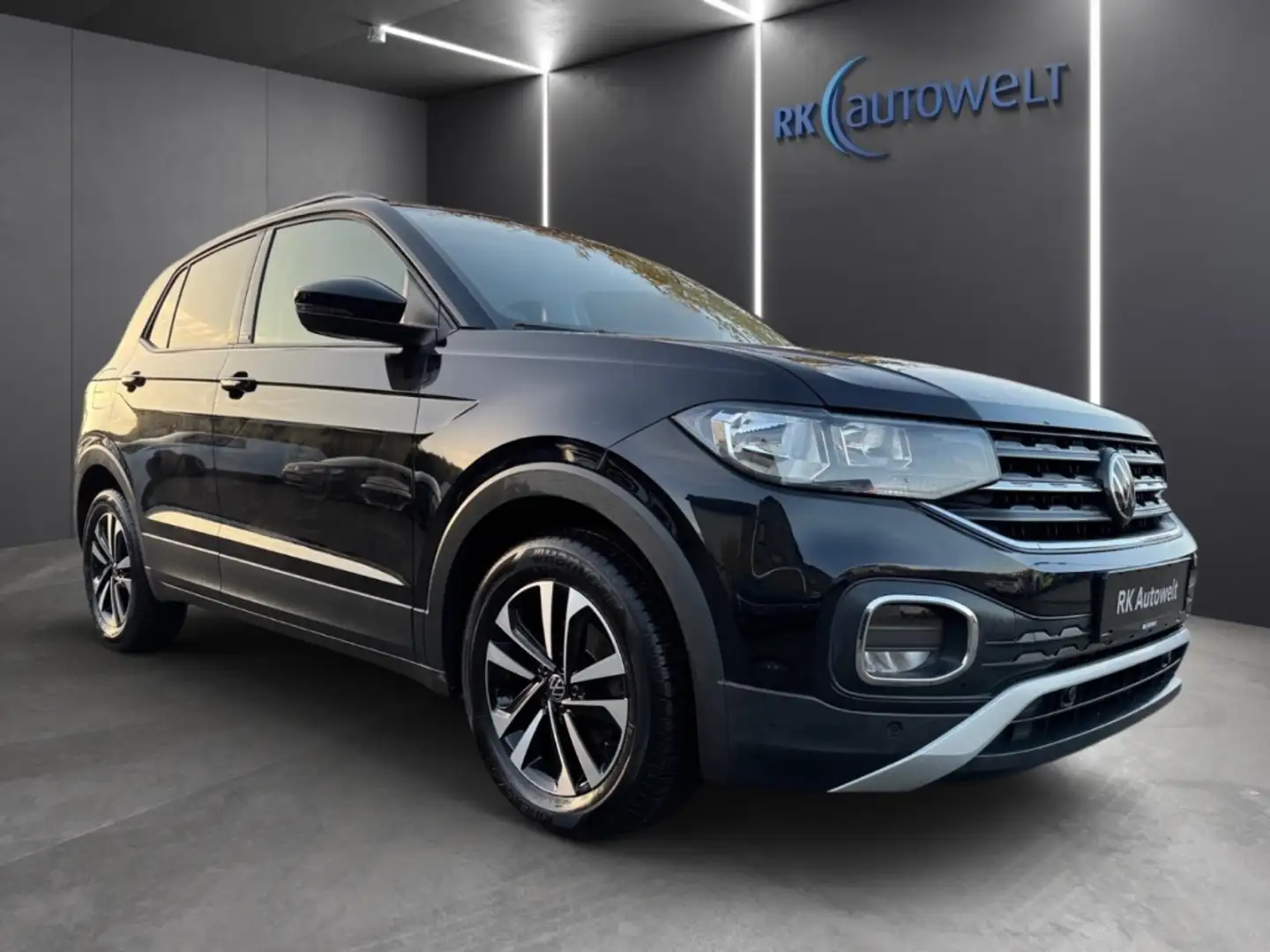 Volkswagen T-Cross United 1.0 TSI Climatronic Sitzheizung Parkpilot Schwarz - 2