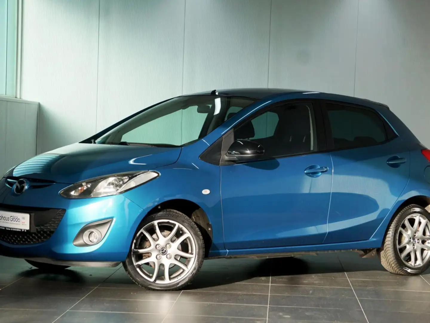 Mazda 2 Kenko 1.3 5-Gang Bluetooth Navi Klima Blauw - 2