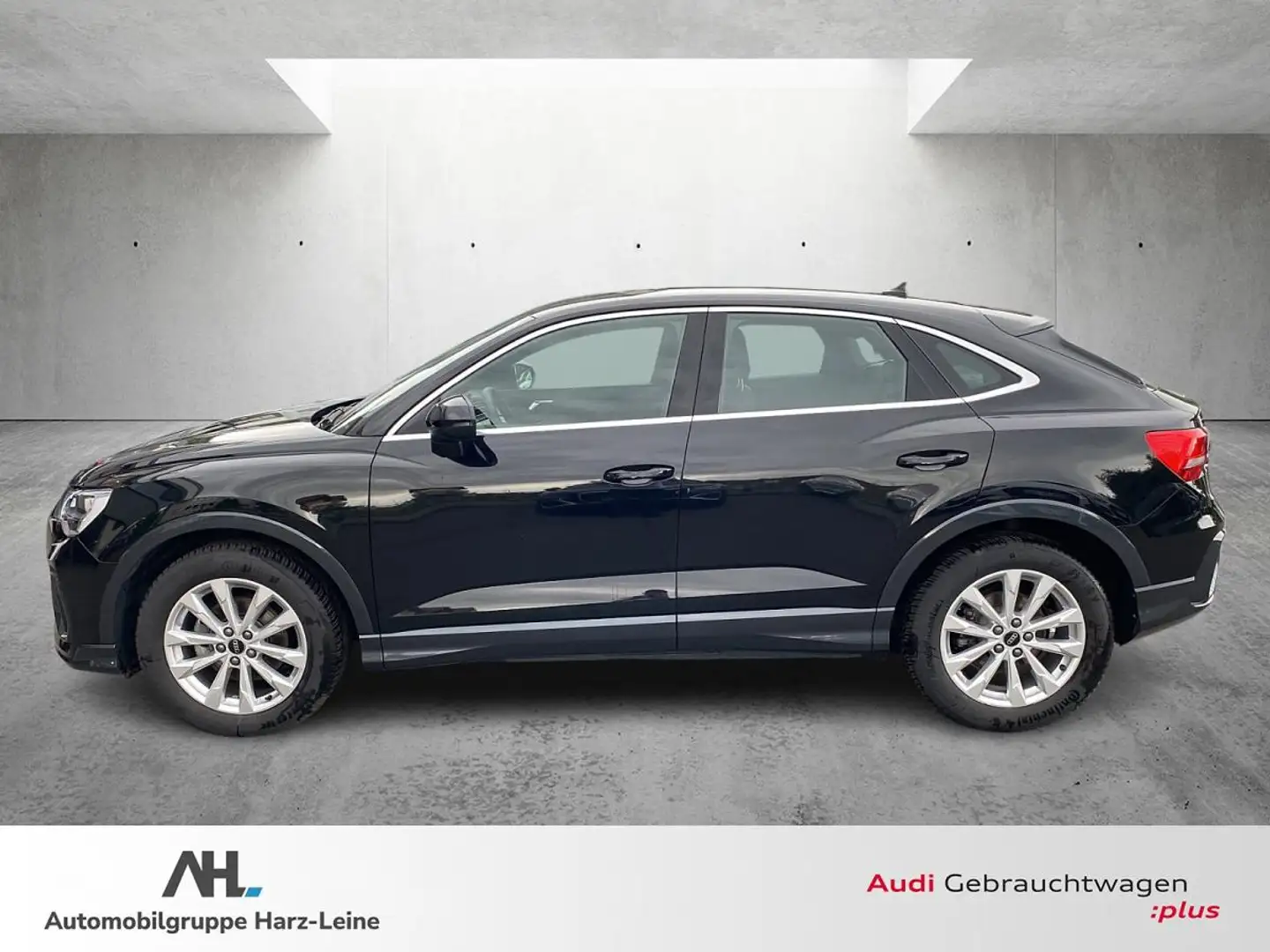 Audi Q3 Sportback 35 TDI S-tronic RFK Leder MMI Navi plus Schwarz - 2