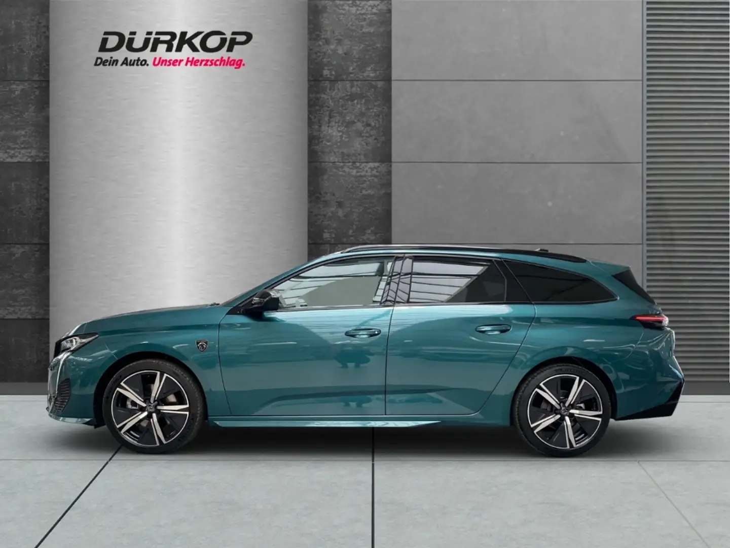 Peugeot 308 SW GT Hybrid 145 e-DSC6 AHK Panorama NAVI KAMERA S Azul - 2