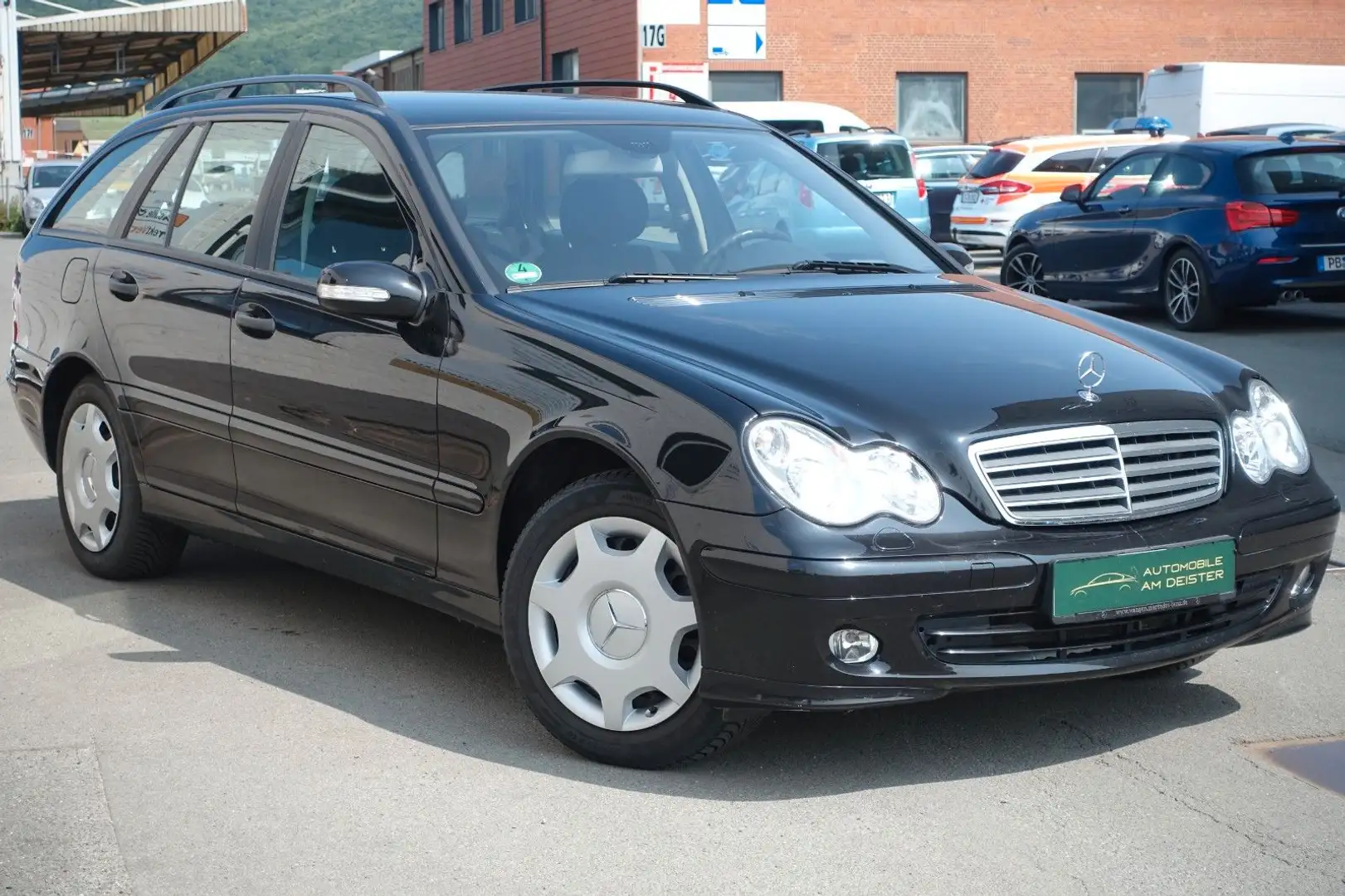 Mercedes-Benz C 280 T 4Matic*AUTOMATIK*AHK*SHZ*PDC*TEMPOMAT*BC Negro - 1