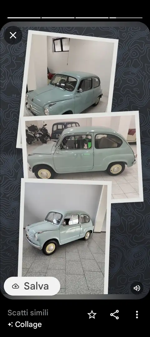 Oldtimer Fiat 600 prima serie vetri scorrevoli - 2