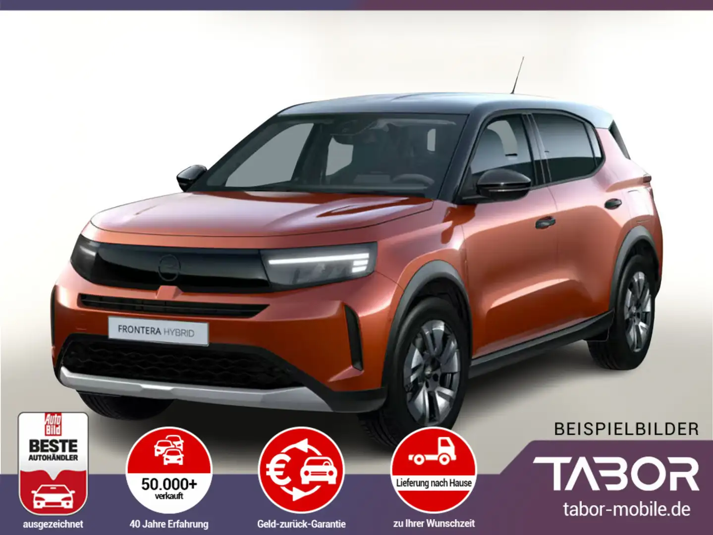 Opel Frontera 145 Hybrid AT6 GS Nav Kam PDC UVP-20%* Orange - 1