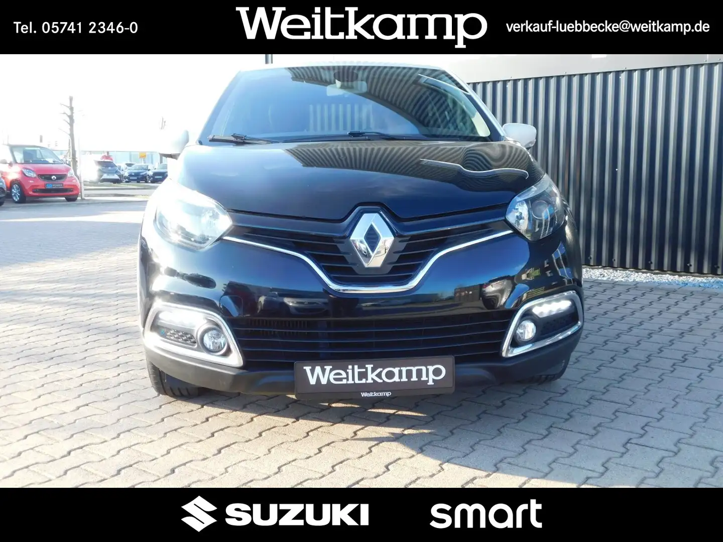Renault Captur Captur 1.2 TCe 120 Aut.Dynamique City-Paket/HiFi Schwarz - 2