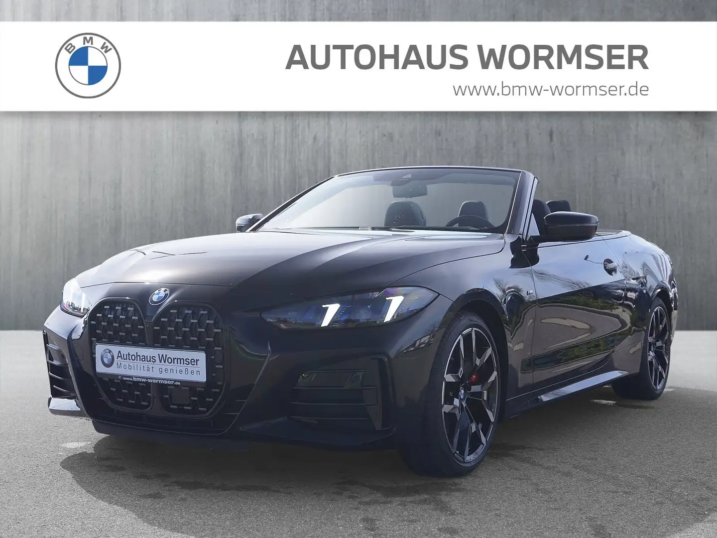 BMW 430 d Cabrio; Ambientes Licht; Wireless Charging; Live Schwarz - 1