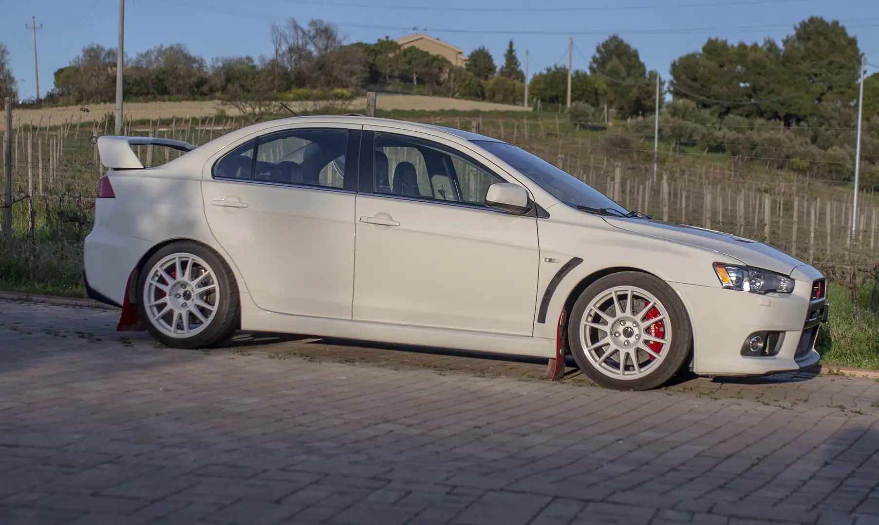 Mitsubishi Lancer Evolution X MR anno 2008 46000 km PERFETTA permute Bianco - 1